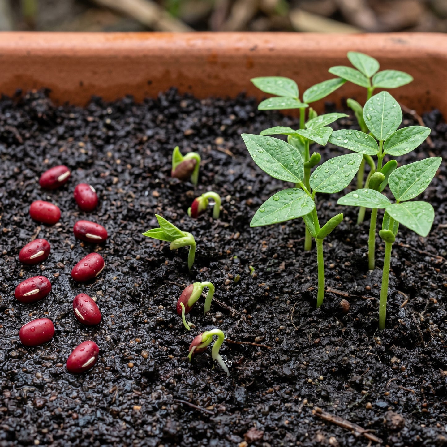 Adzuki Bean Seeds Red Bean Seeds Vigna angularis Heirloom Bean Seeds