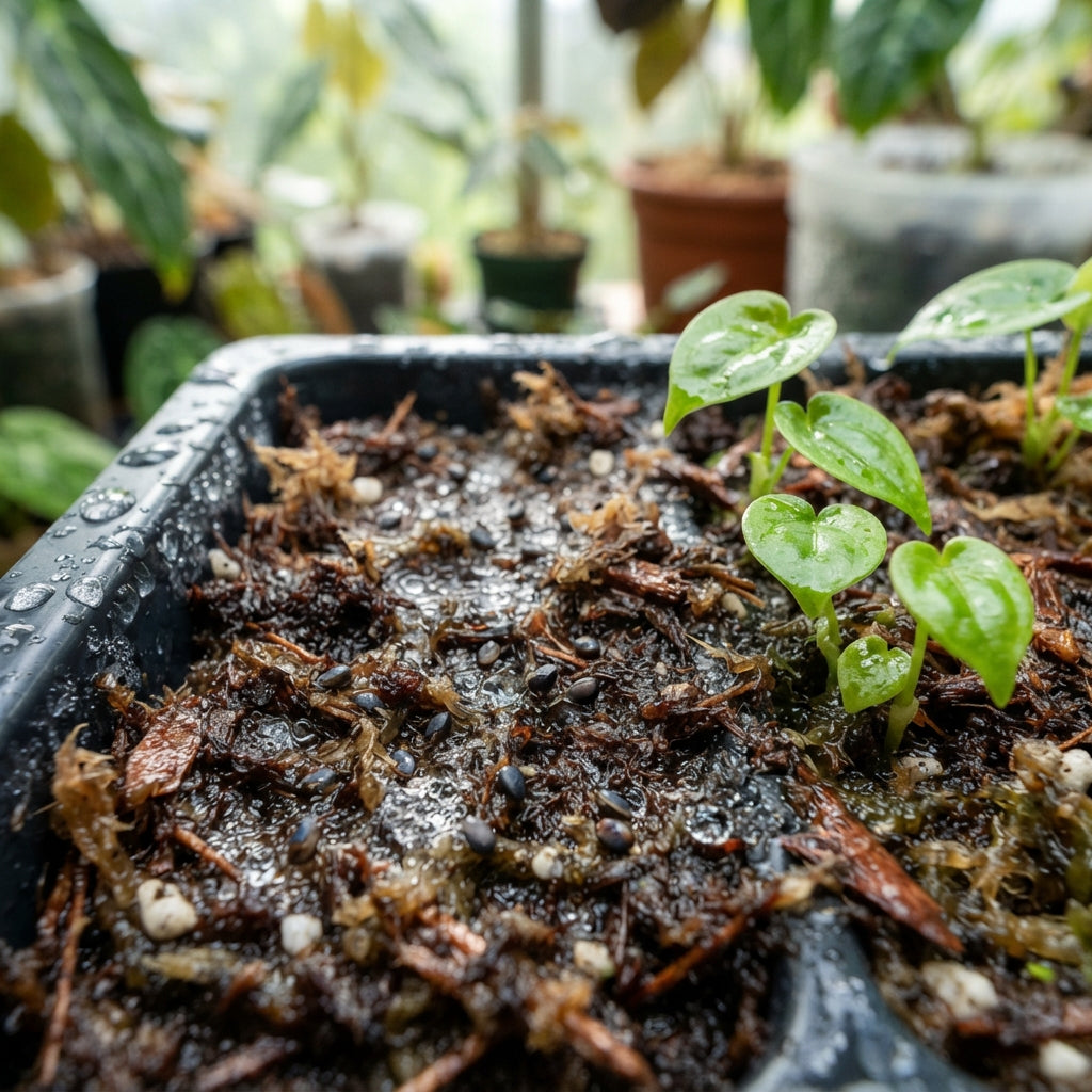 Blue Anthurium Flower Seeds for Planting