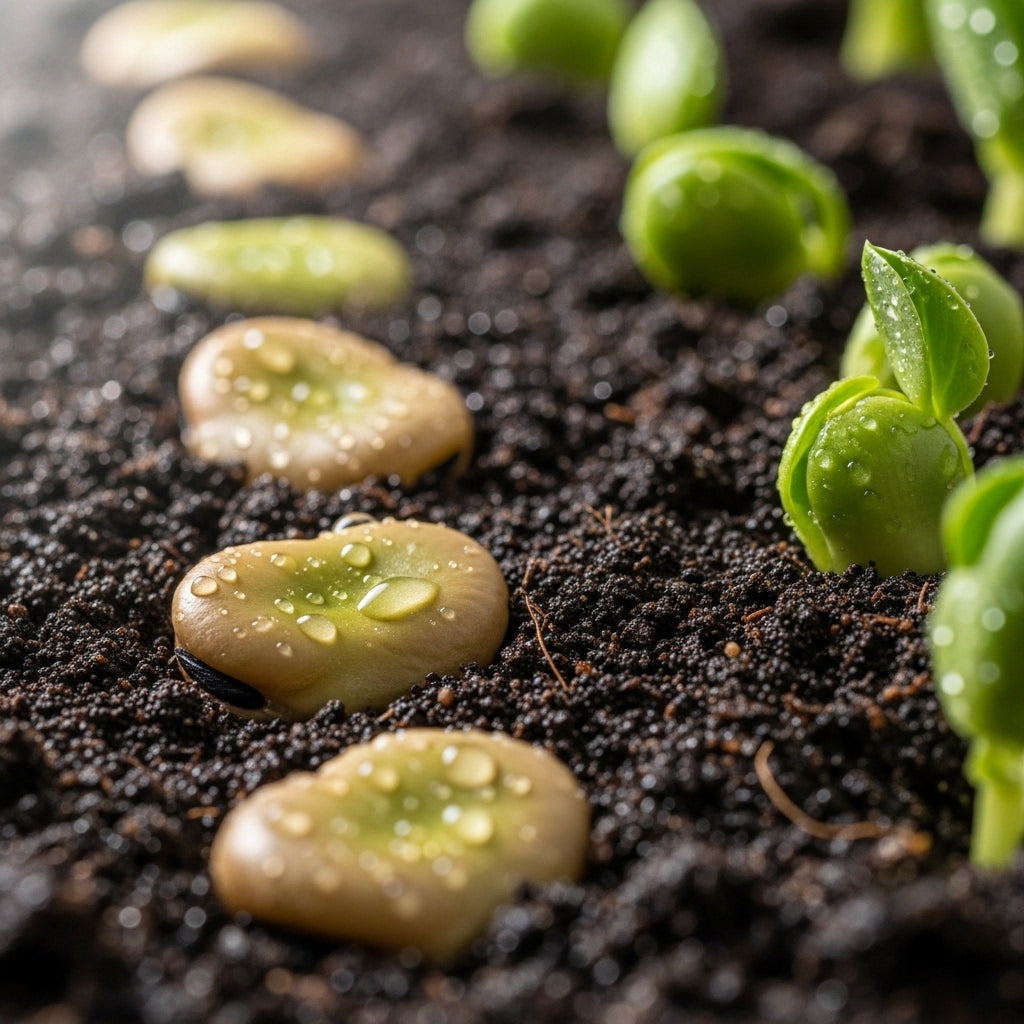 Broad Bean Bunyards Seeds for Home Vegetable Garden Planting