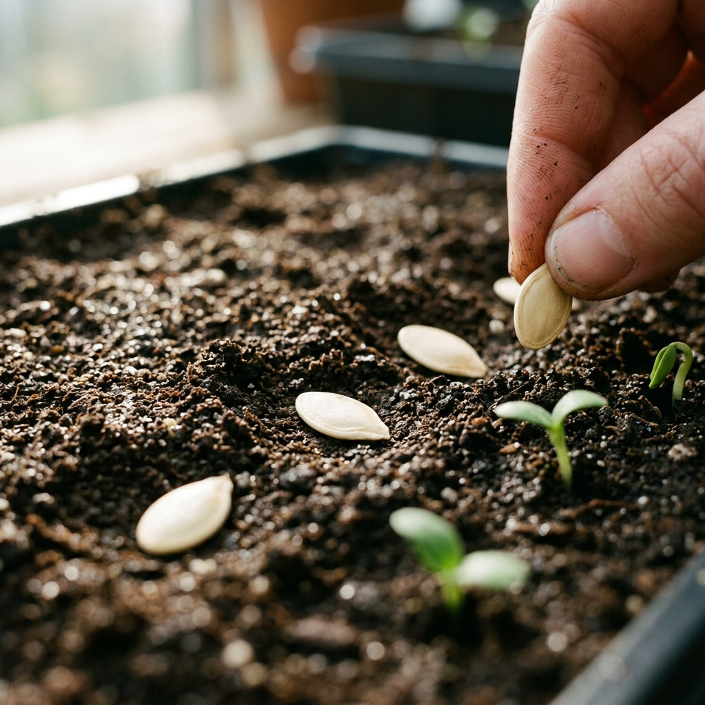 Honeyrock Cantaloupe Seeds for Planting