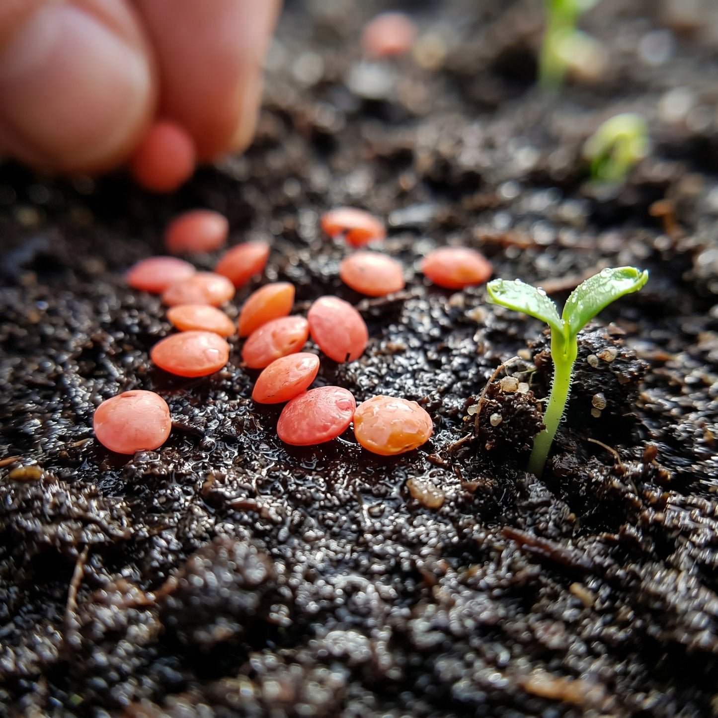 Red Lentil Seeds Lens culinaris Lentil Seeds Heirloom Legume Seeds