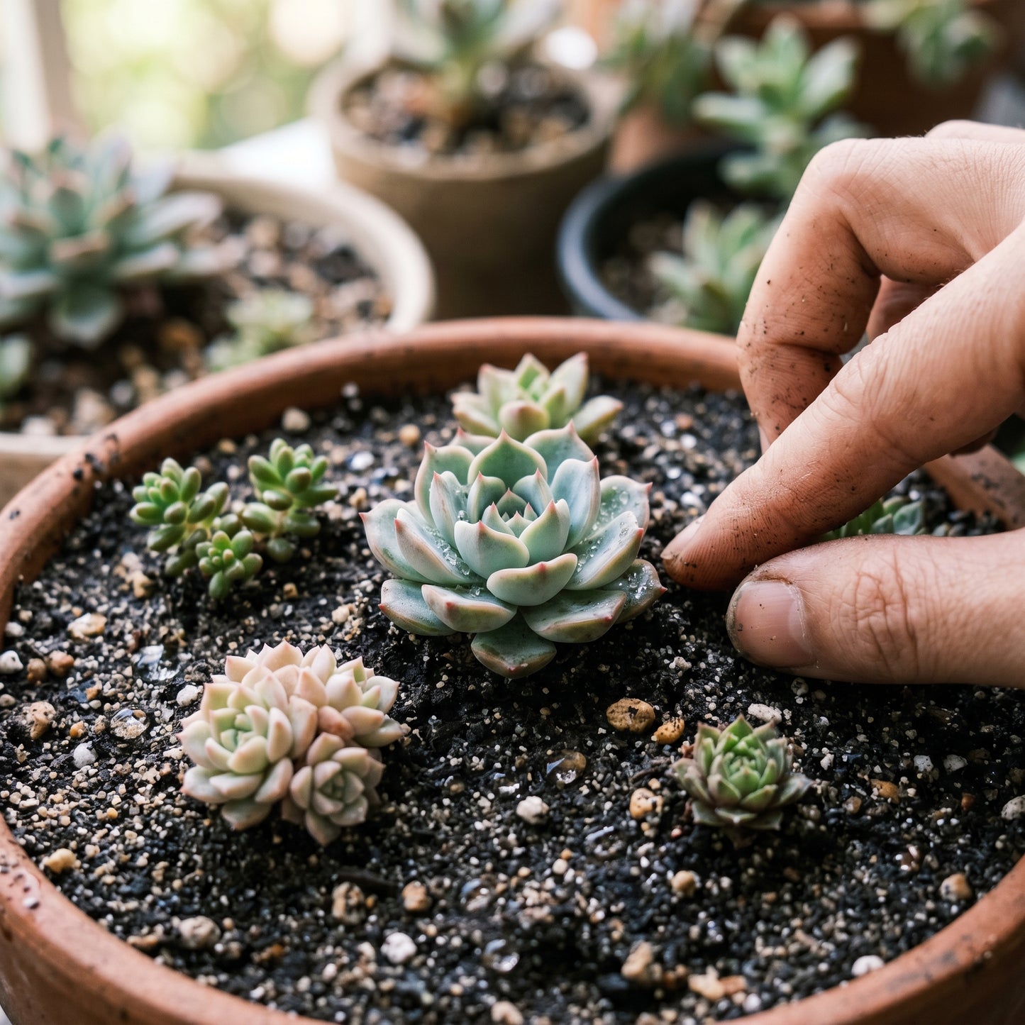 Assorted Succulent Plants