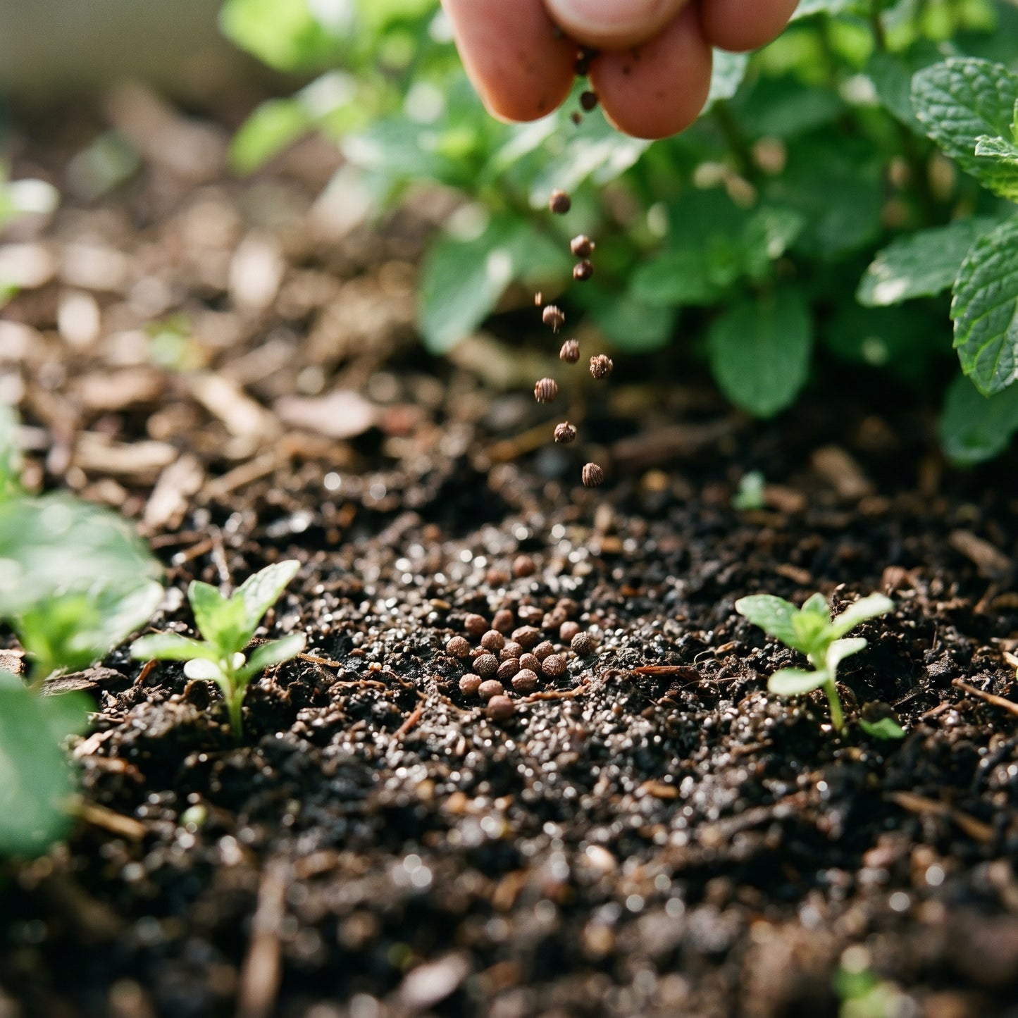 Apple Mint Herb Seeds for Aromatic Garden Planting