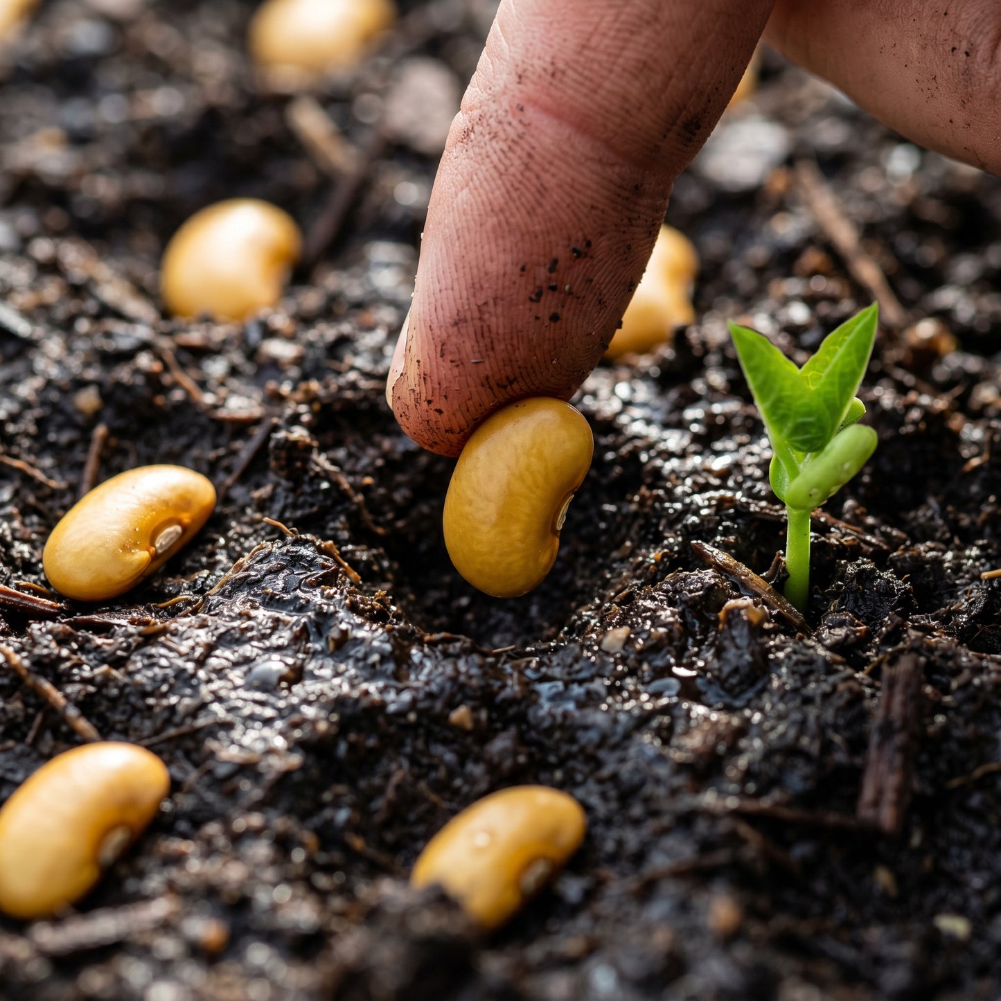 Arikara Yellow Bean Seeds for Planting