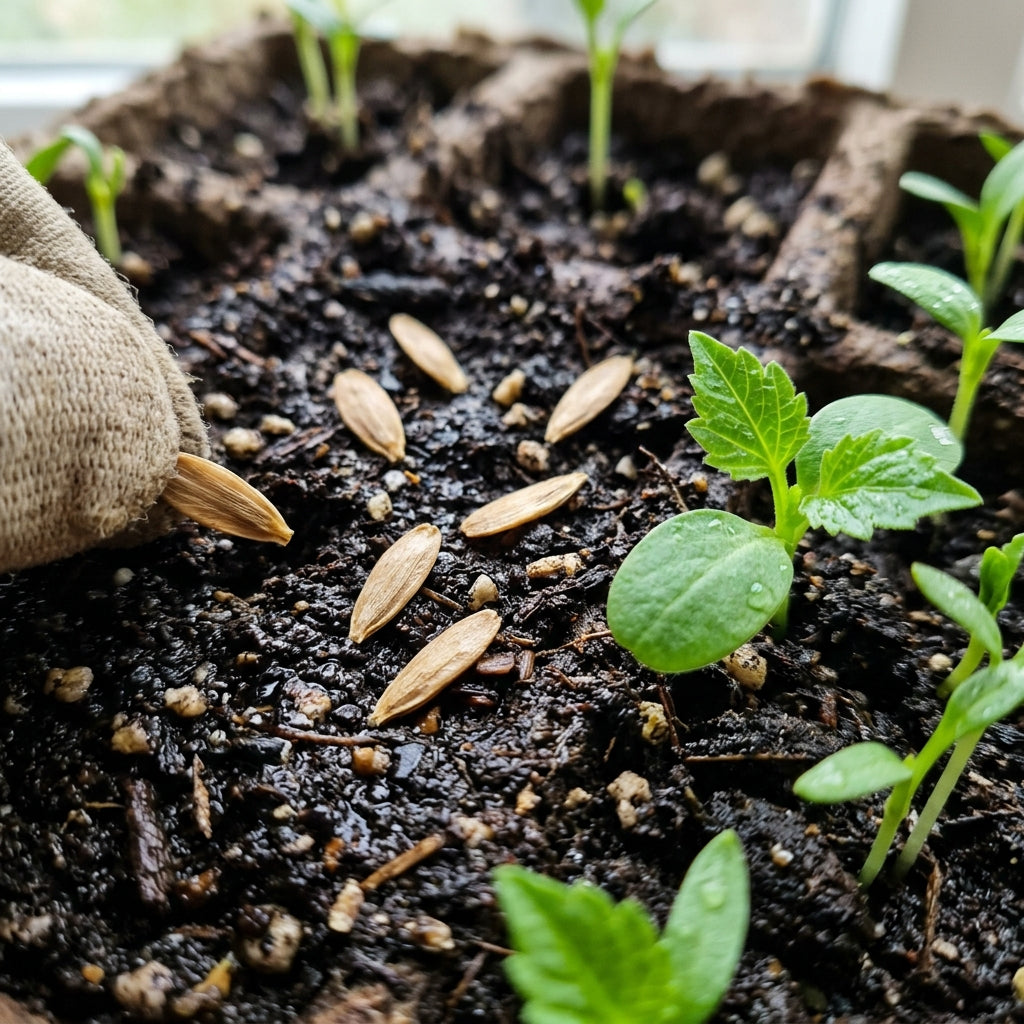 Dahlia Happy Single Kiss Flower Seeds For Planting