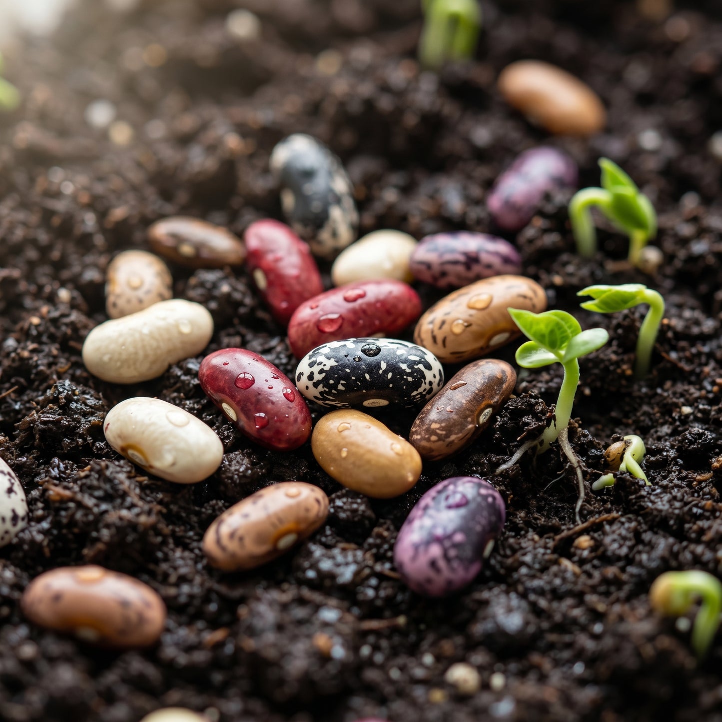 Climbing Bean Heirloom Mix Seeds
