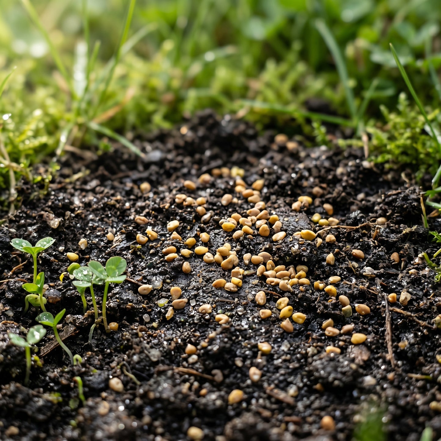 White Clover Seeds (Trifolium repens) – Nitro-Coated Clover Seeds