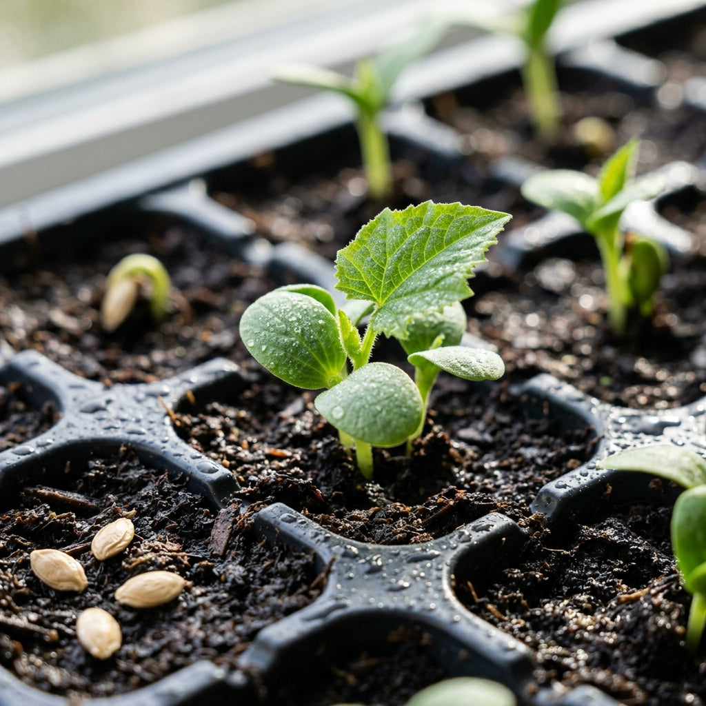 Gherkin Mini Cucumber F1 Seeds – Hybrid Cucumber Seeds for Home Garden