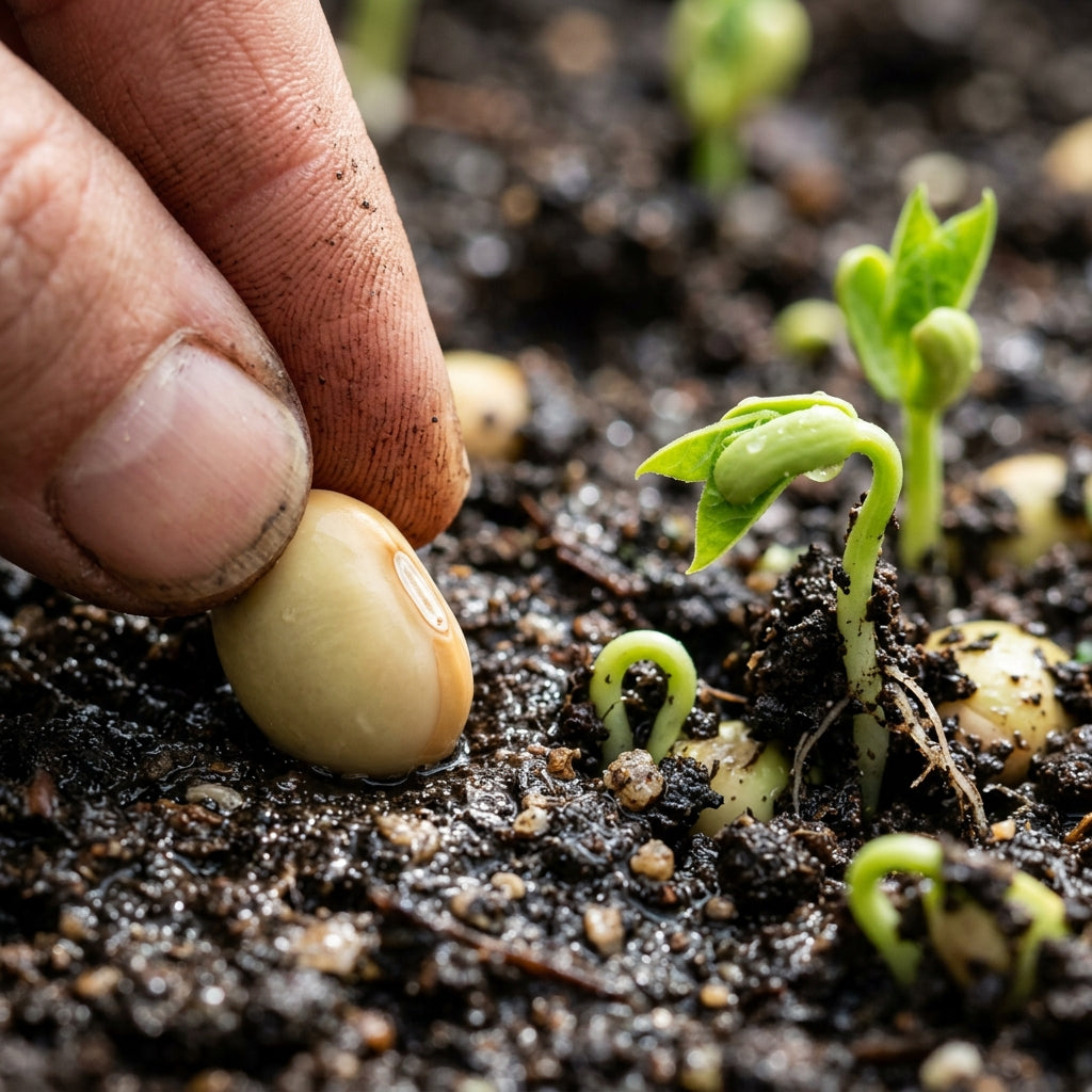 Karikachi Edamame Soybean Seeds – Vegetable Seeds for Home Garden