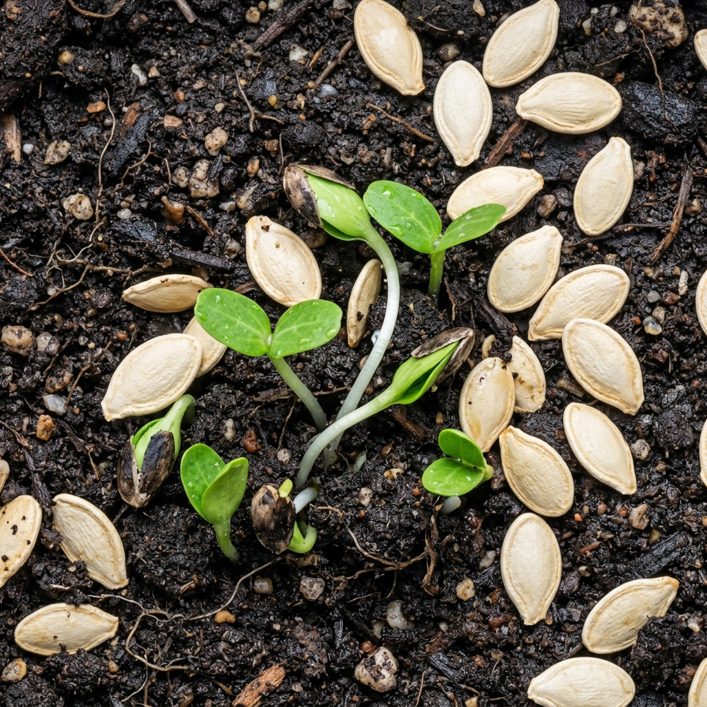 Green Pumpkin Vegetable Seeds – Pumpkin Seeds for Home Gardening