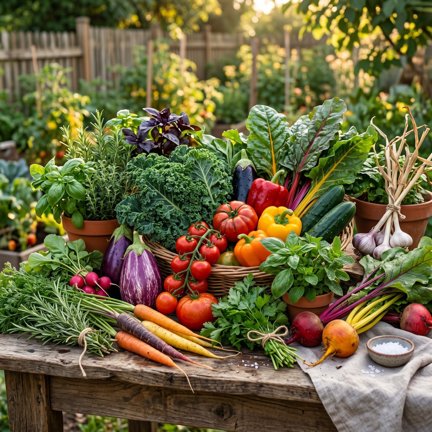 Assorted Vegetable & Herb Seeds Set – 50 Variety Garden Seed Pack