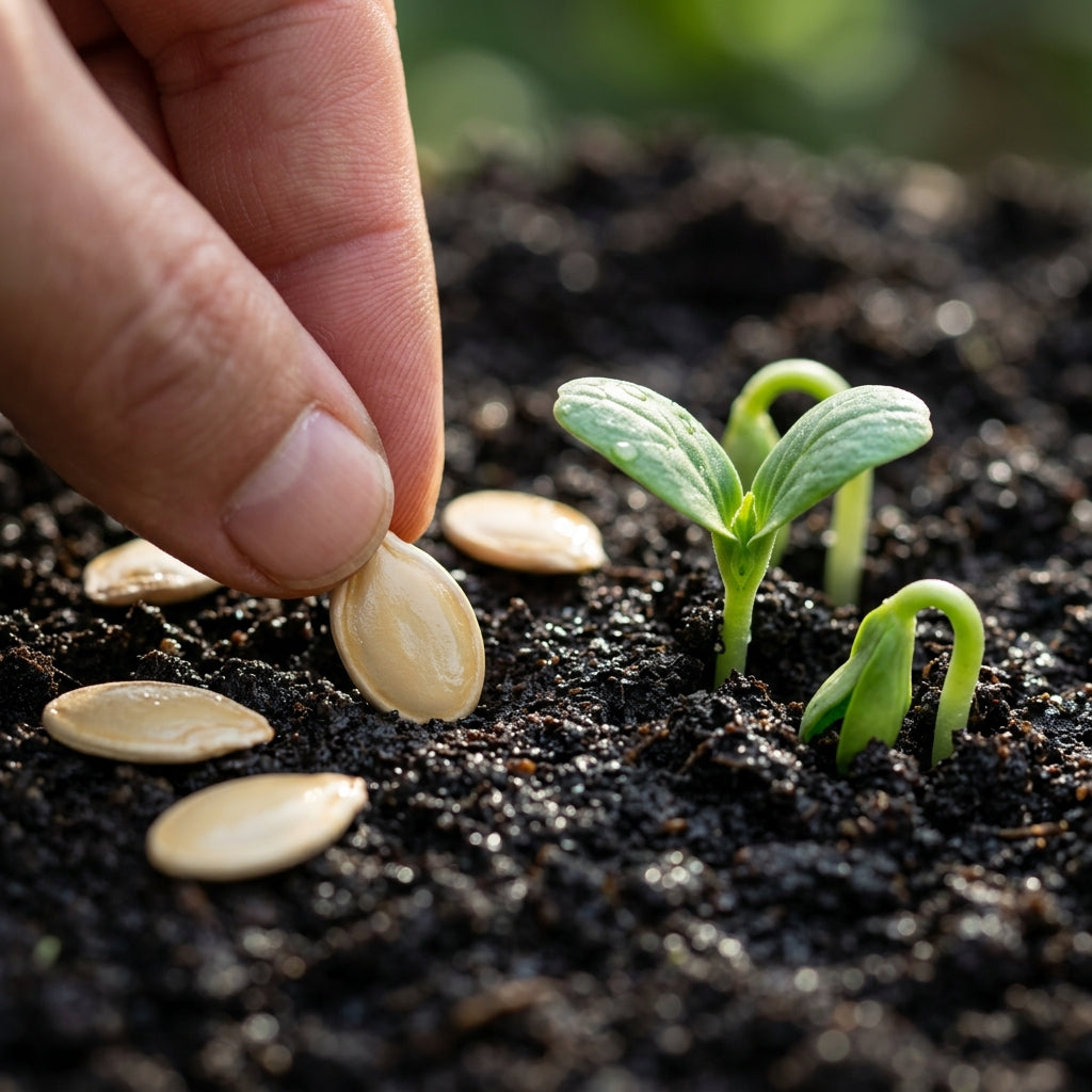 Early Silver Line Melon Seeds – Melon Seeds for Home Garden