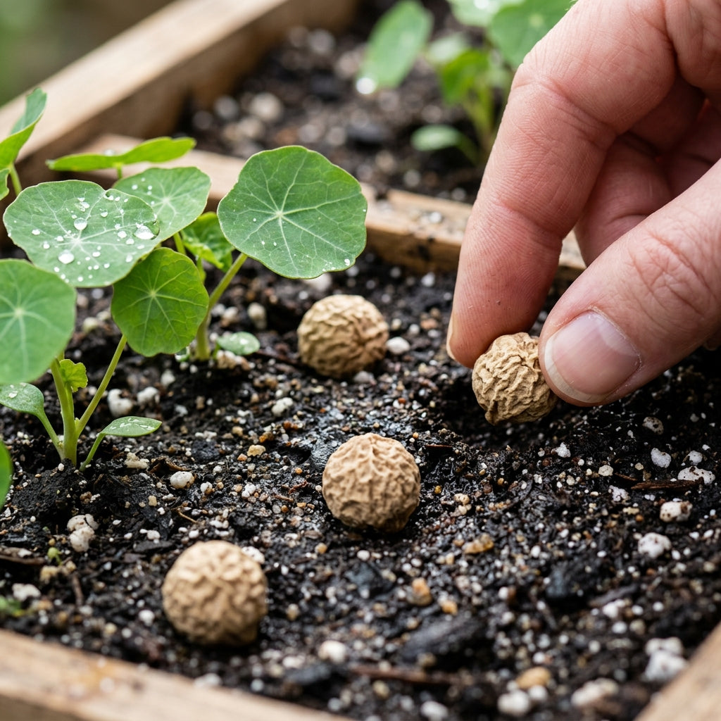 Nasturtium Baby Orange Seeds for Planting