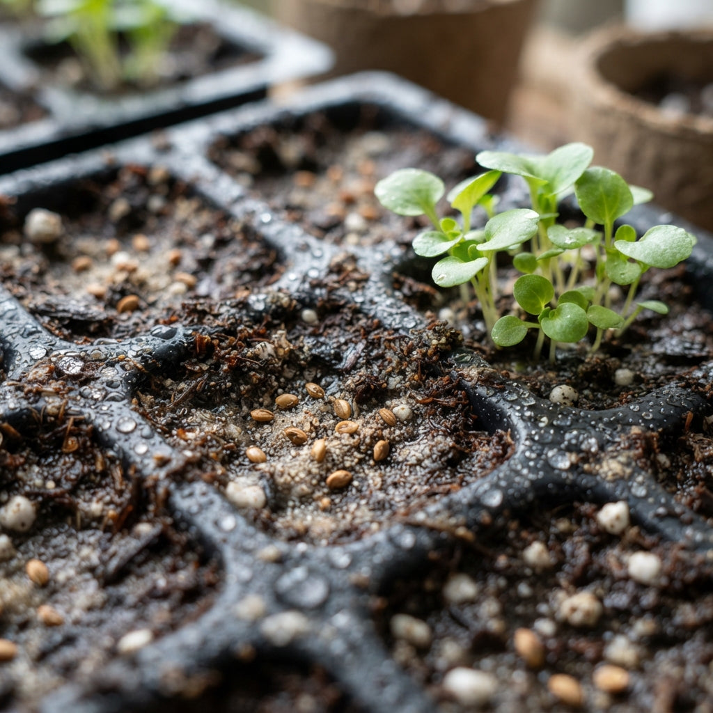 Blue and White Pansy Seeds for Planting