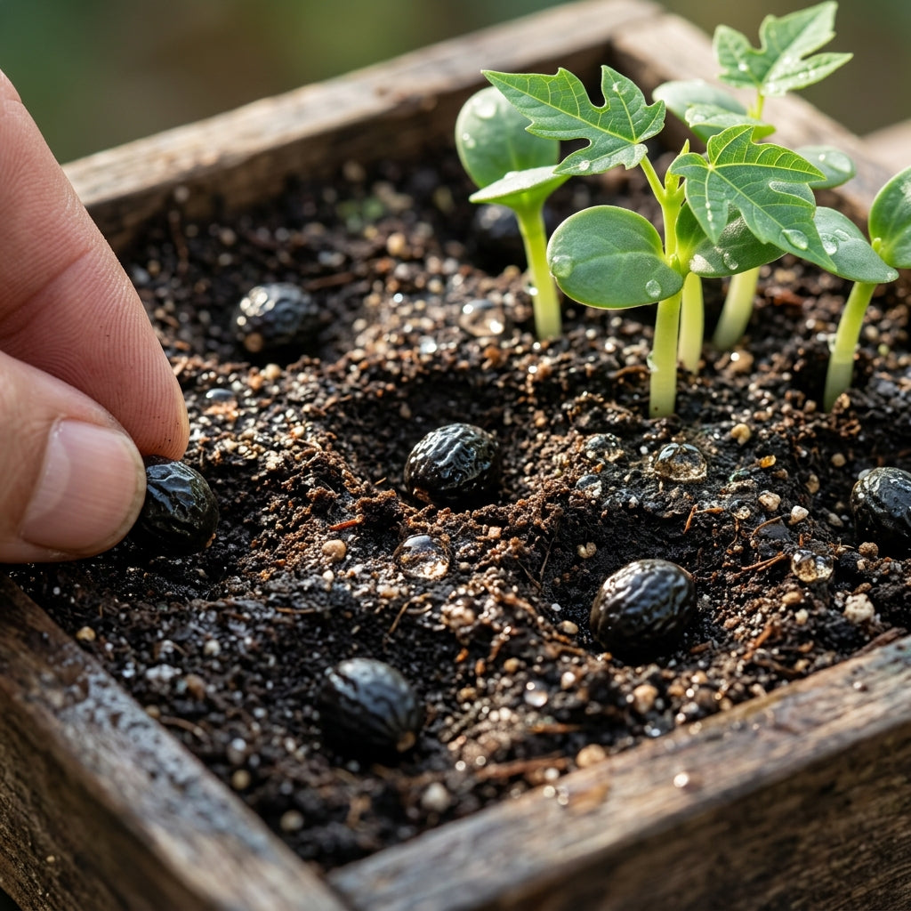 Pusa Nanha Papaya Seeds for Planting