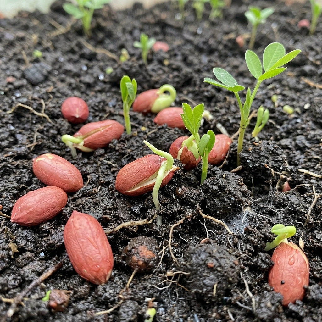 Tennessee Red Valencia Peanut Seeds Arachis hypogaea – Groundnut Seeds for Planting