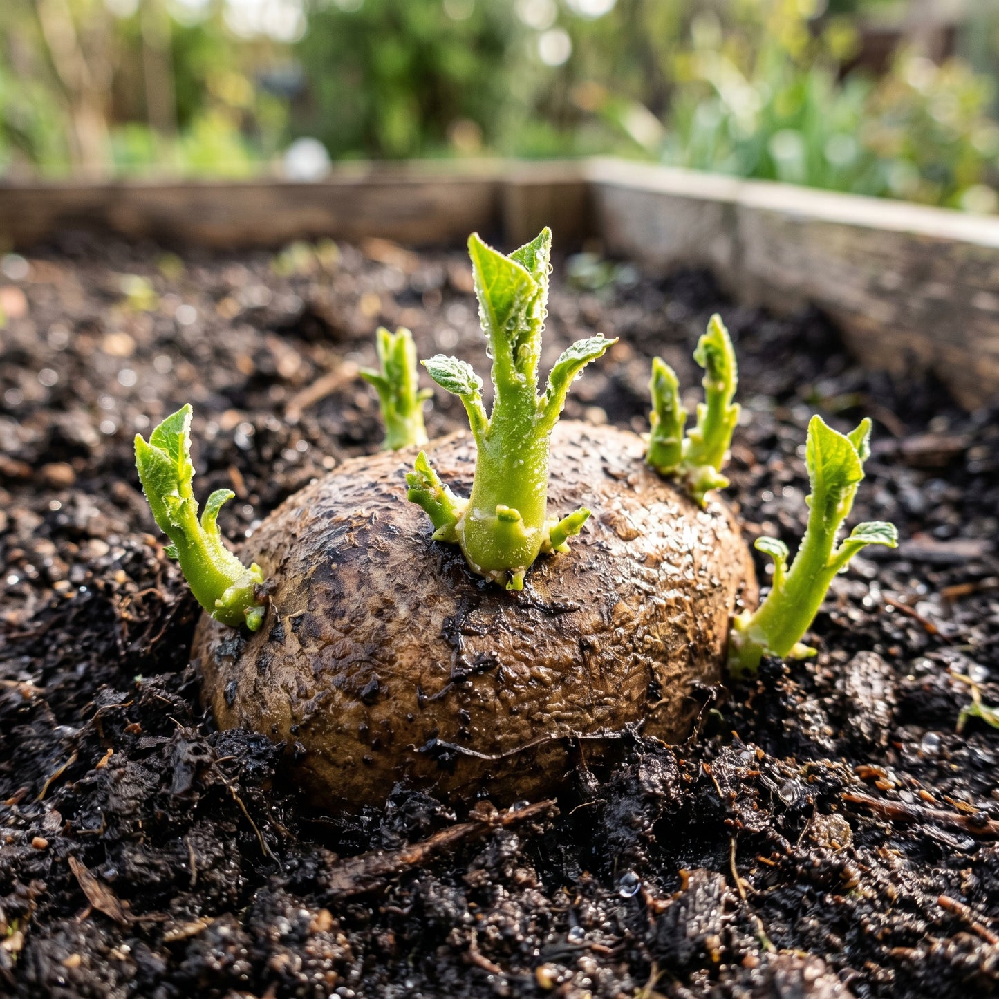 Potato Tubers for Garden Growing