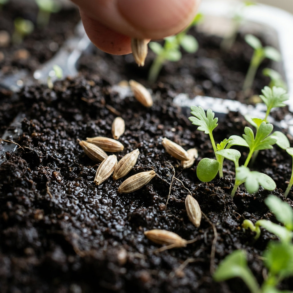 Lomelosia Blue Mound Flower Seeds For Planting