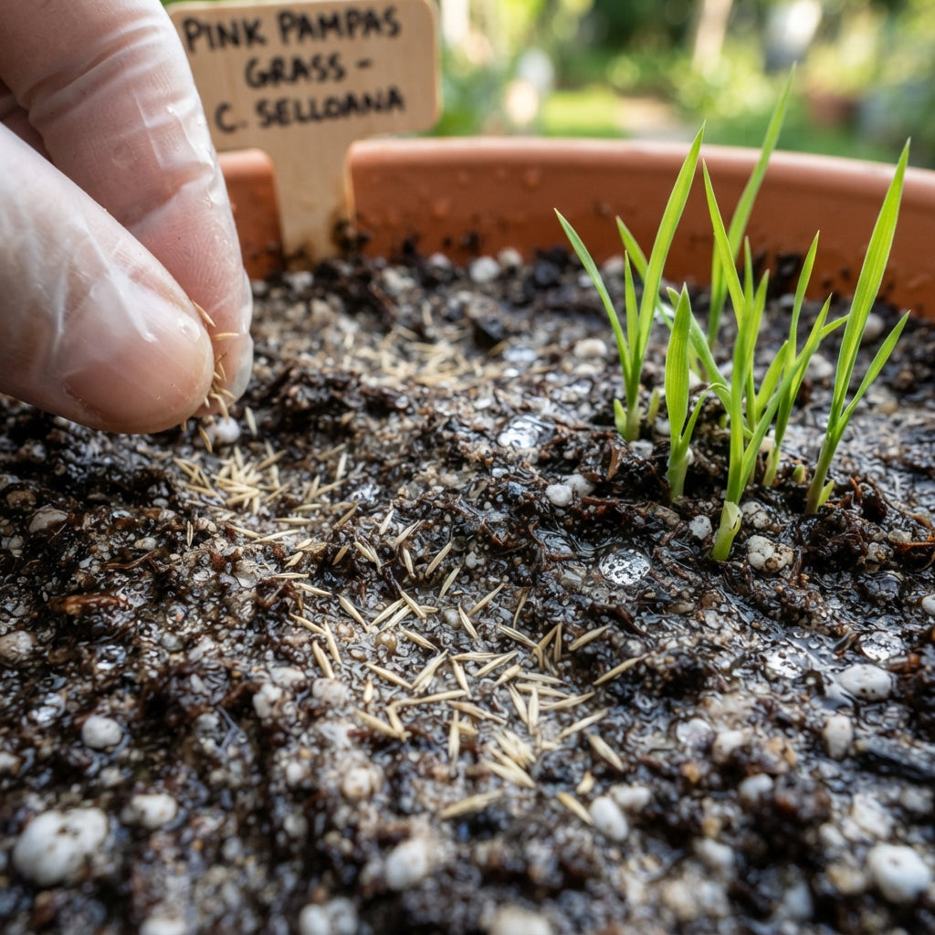Pink Pampas Grass Seeds for Planting