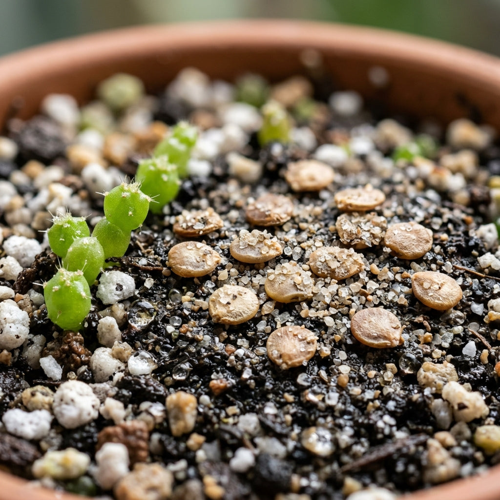 Yellow Opuntia Macrorhiza Seeds - Cactus Flower Seeds for Garden