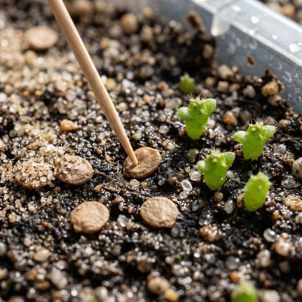 Mini Prickly Pear Cactus Seeds for Planting