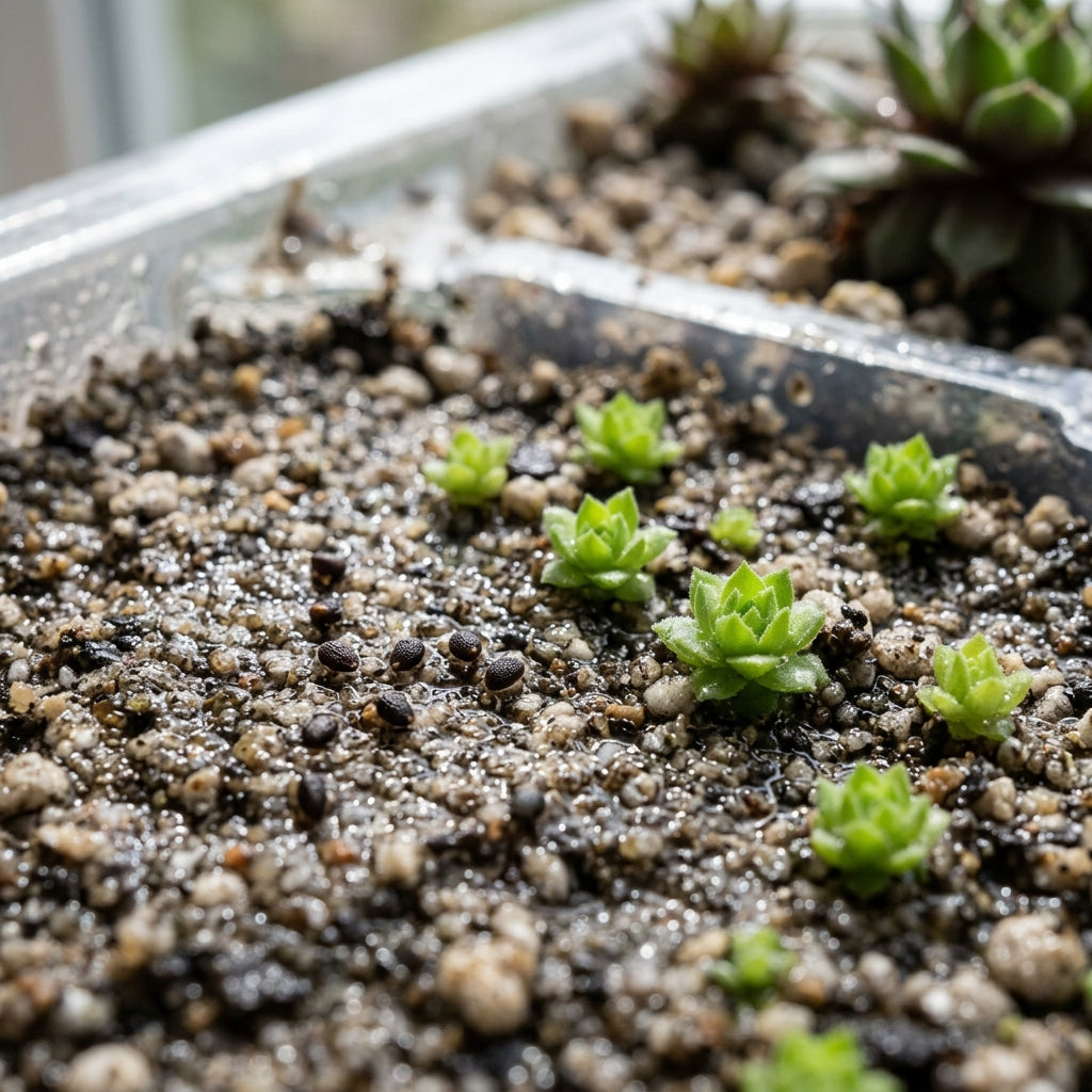 Air Purifier Hens and Chickens Mix Succulent Seeds for Garden Planting