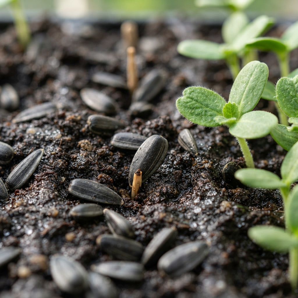 Moulin Rouge Sunflower Seeds - Red Sunflower Seeds for Garden