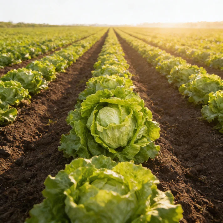 Organic Iceberg Lettuce Seeds for Home Garden