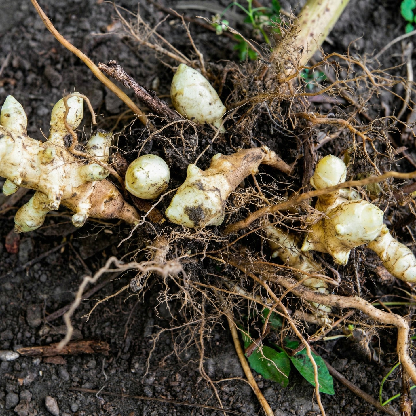 Jerusalem Artichoke Live Tubers – Fresh Sunchoke Bulbs for Planting & Edible Harvest