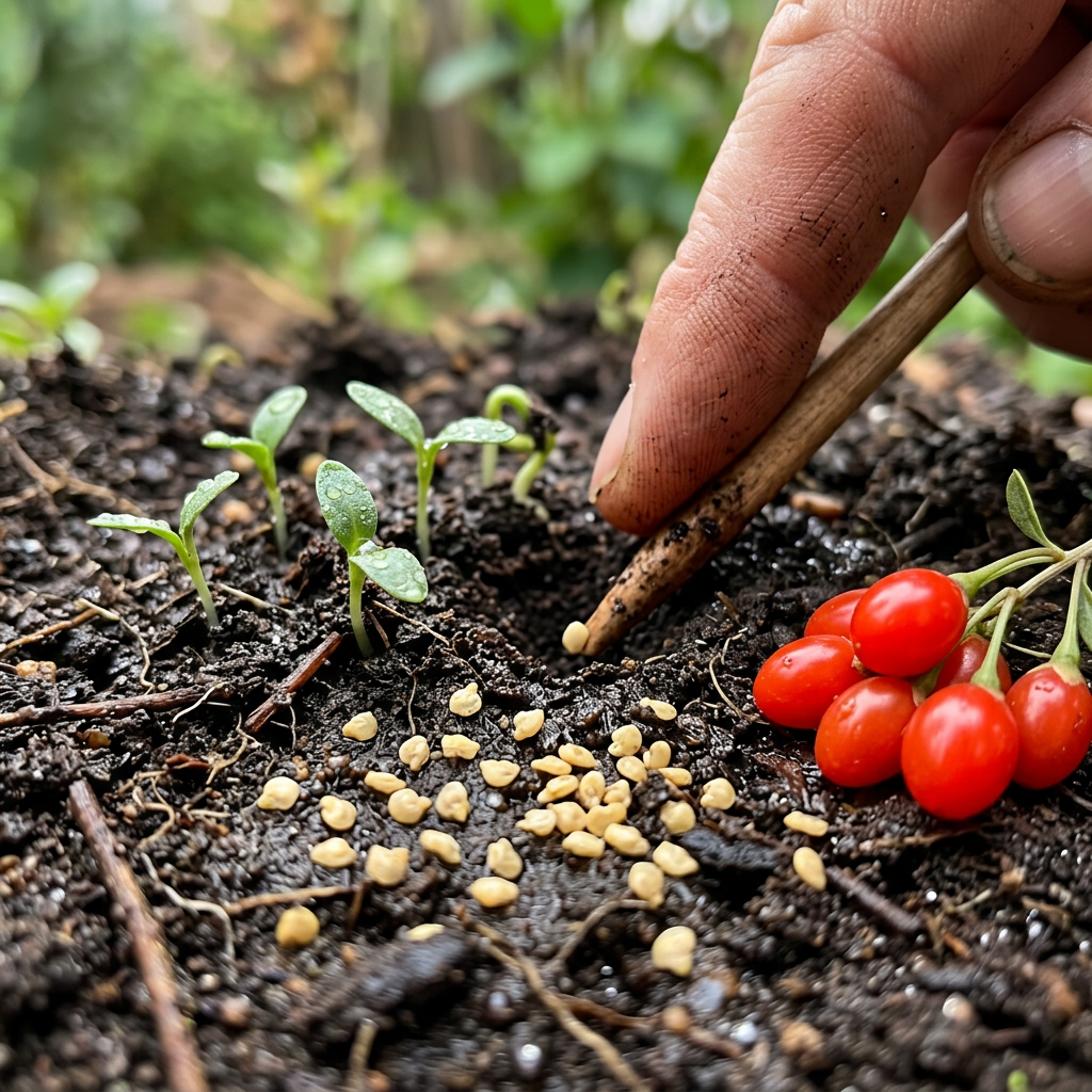 Goji Berry Seeds for Home Garden & Container Growing