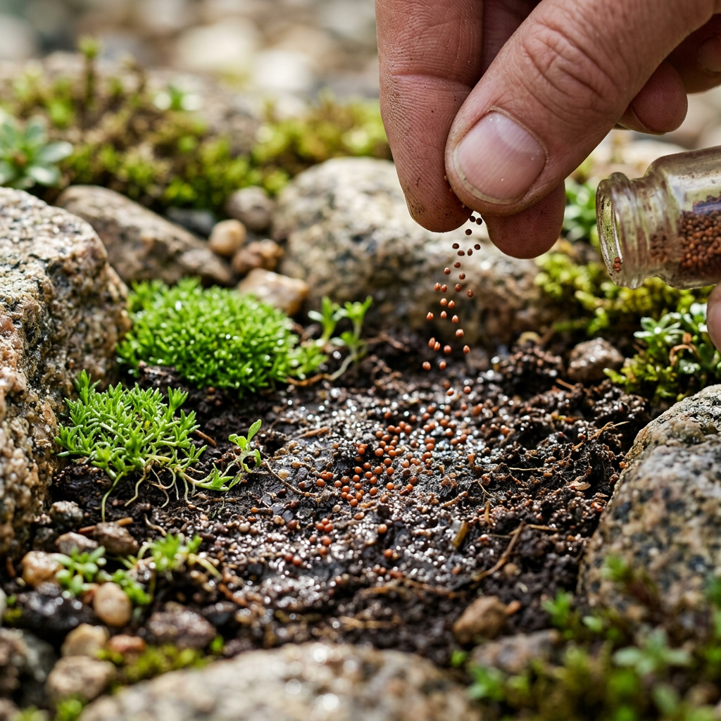 Irish Moss Ground Cover Seeds for Rock Gardens