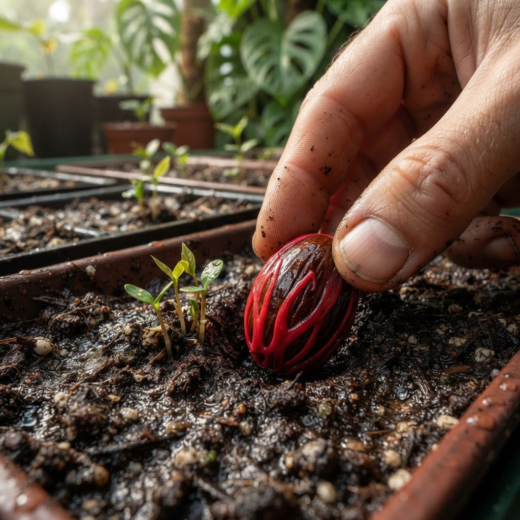 Nutmeg Tree (Myristica fragrans) Seeds for Planting