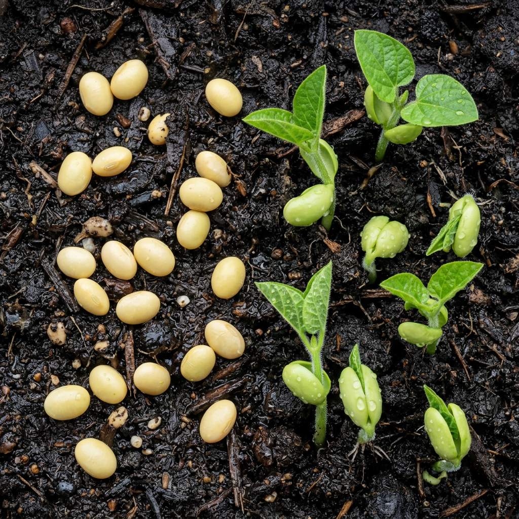 Midori Giant Edamame Soybean Seeds for Home Garden