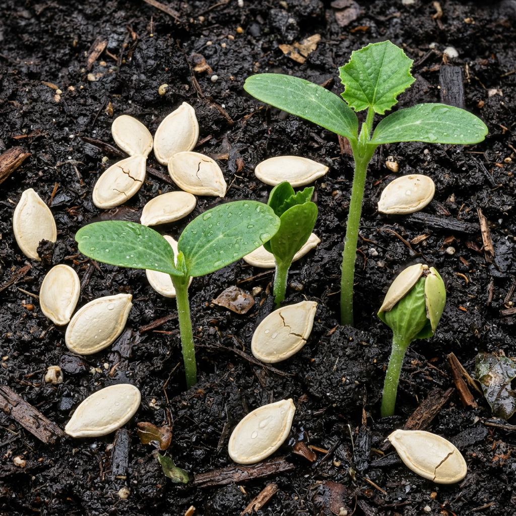 Japanese Green Pumpkin Seeds – Green Pumpkin Seeds for Home Garden