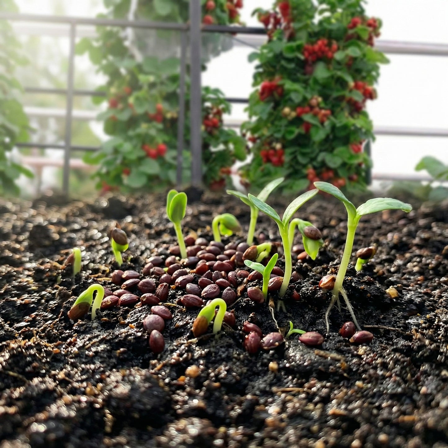 Indian Strawberry Vine Seeds Duchesnea indica – Ornamental Ground Cover Seeds