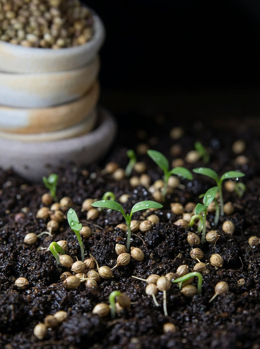 Slow Bolt Cilantro Seeds Coriandrum sativum – Aromatic Coriander Herb Seeds
