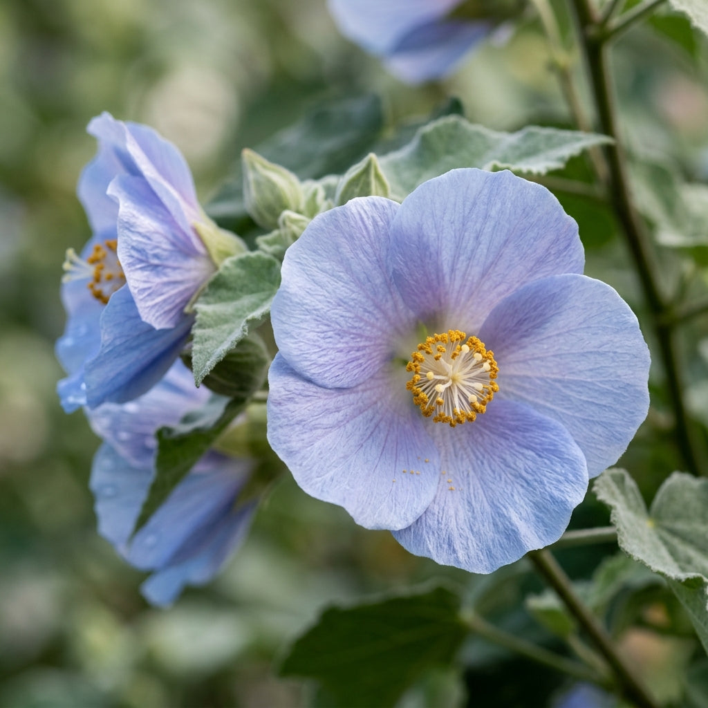 Chalk Blues Abutilon Vitifolium Flower Seeds For Planting