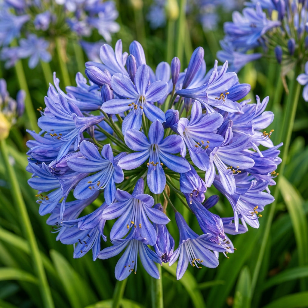 Agapanthus Flower Seeds - Blue African Lily Blooms