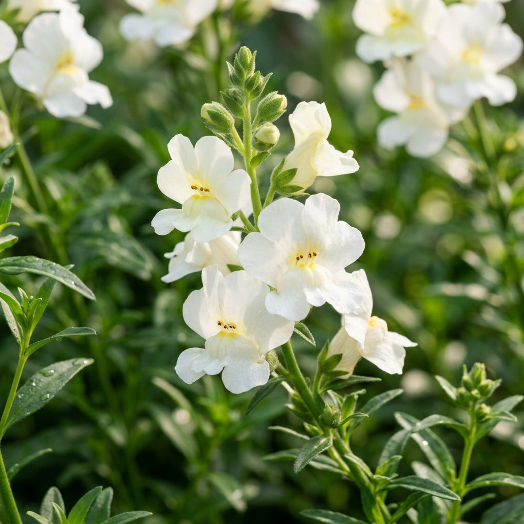 Alonsoa Albiflora Flower Seeds for Garden Planting