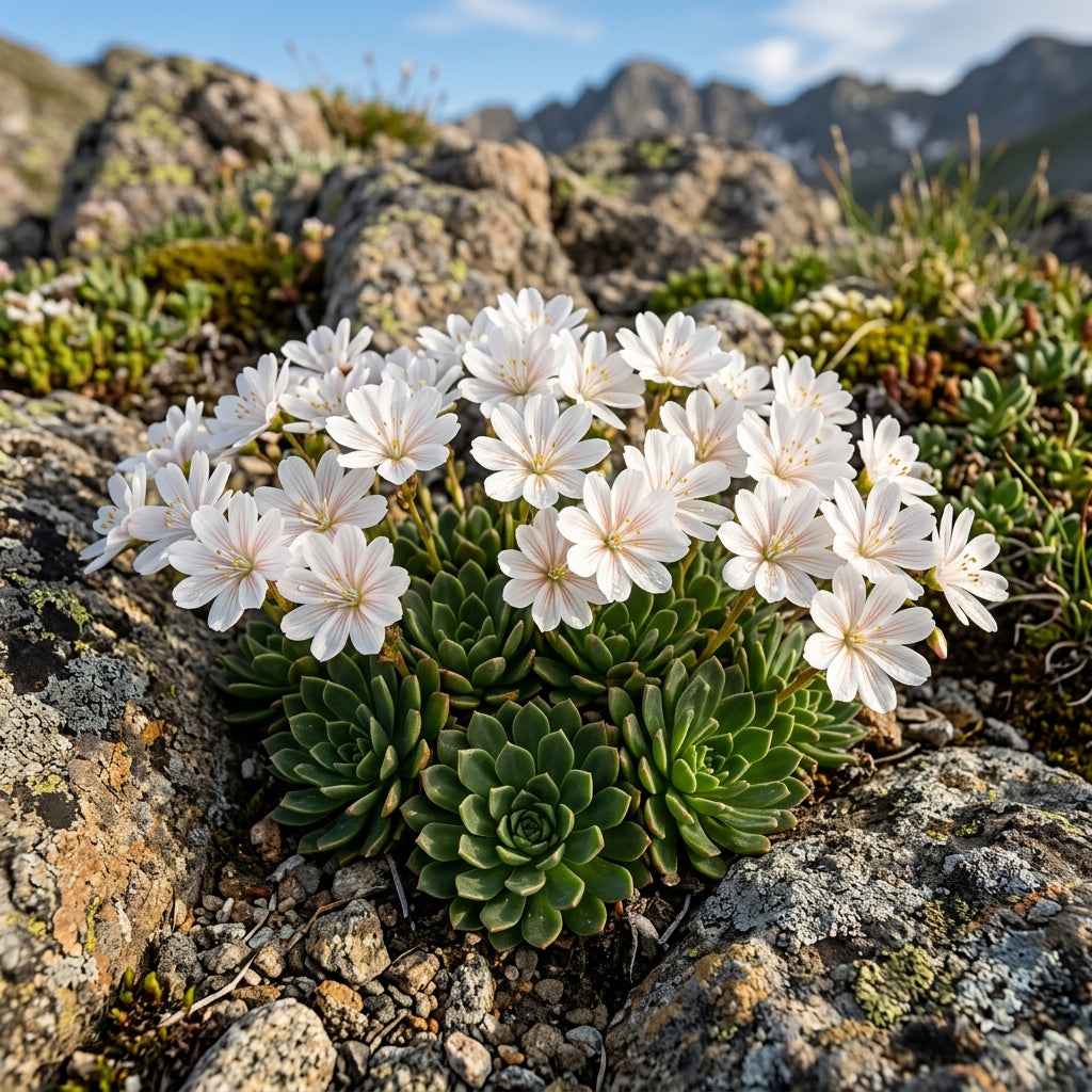 Lewisia Oppositifolia Alpine Flower Seeds For Planting