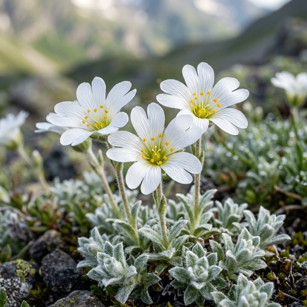 Cerastium Alpinum Lanatum Flower Seeds For Planting