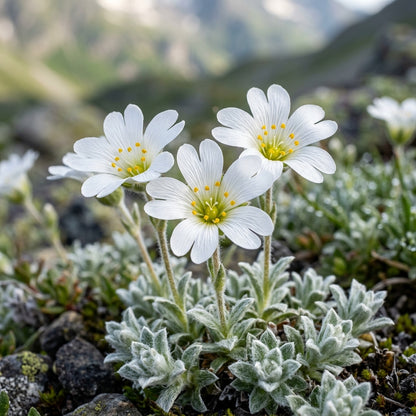 Cerastium Alpinum Lanatum Flower Seeds For Planting