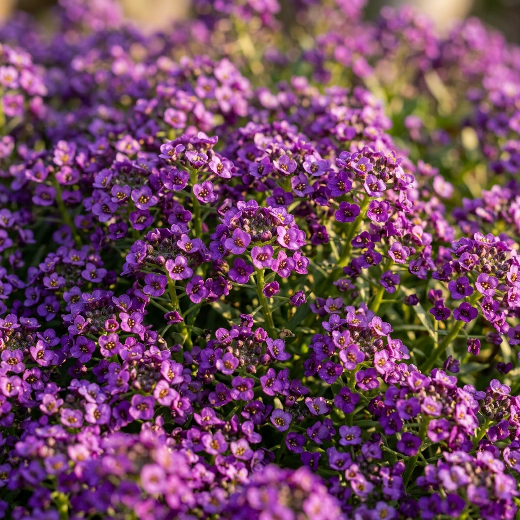 Alyssum Royal Carpet Seeds – Fragrant Purple Groundcover