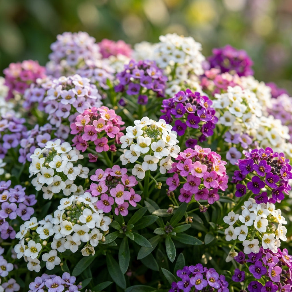 Alyssum Magic Circles Mixed Flower Seeds For Planting