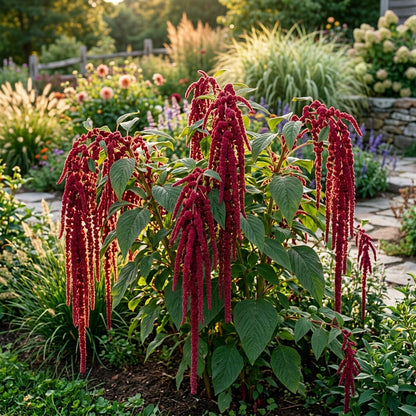 Amaranthus Foxtail Seeds – Cascading Flower Tassels