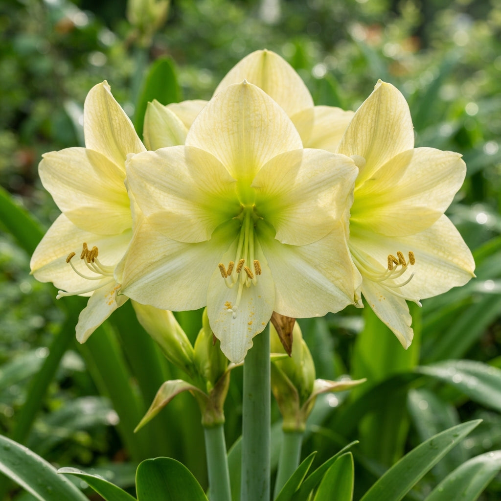 Amaryllis Light Yellow Flower Seeds for Planting