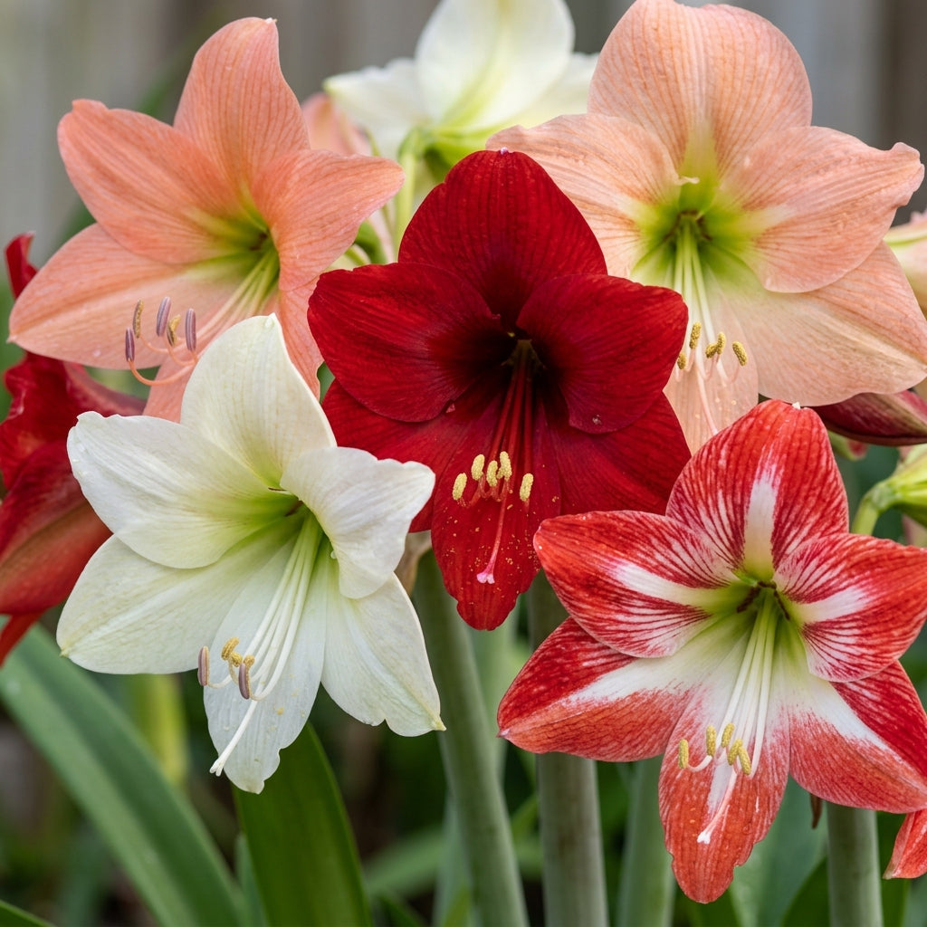Amaryllis Lily Mix Seeds - Amaryllis Flower Seeds for Garden