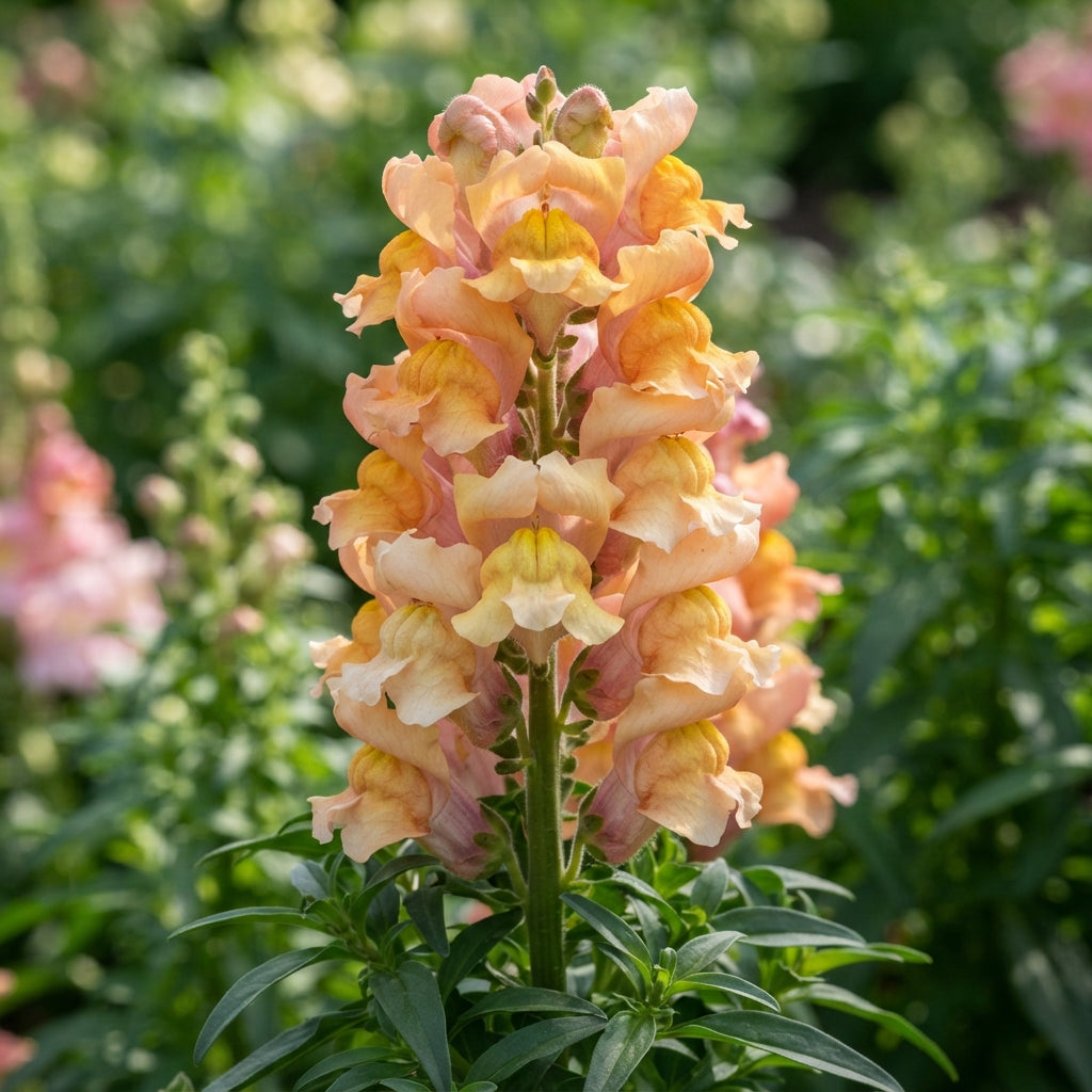 Apricot Snapdragon Flower Seeds - Apricot Snapdragon Flower Seeds for Garden