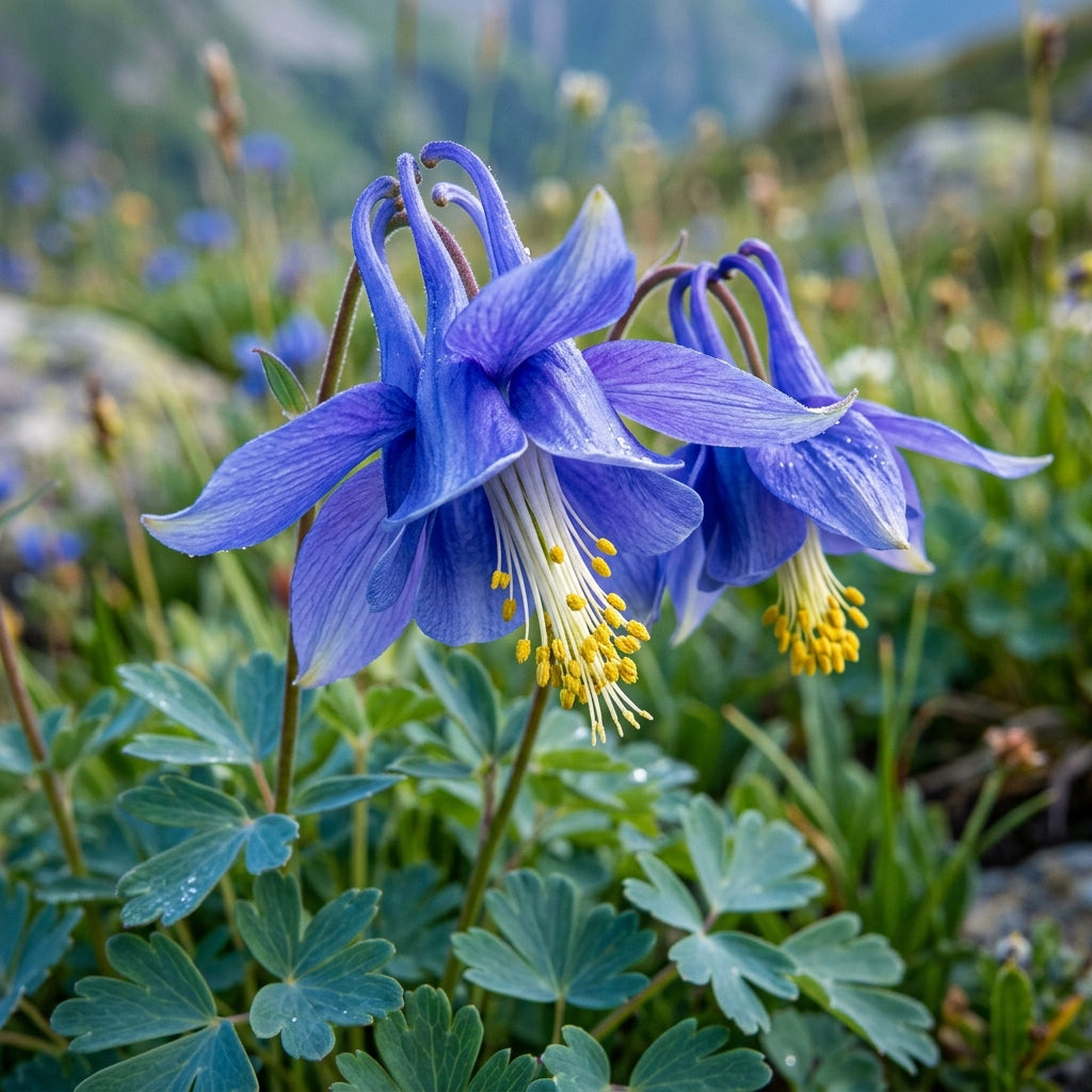 Aquilegia Alpina Flower Seeds For Planting