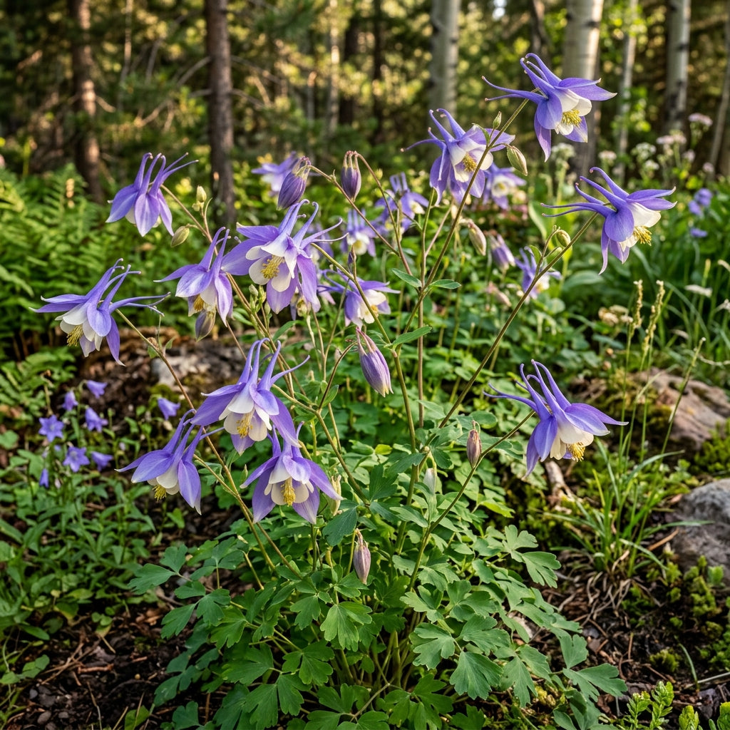 Aquilegia Olympica Flower Seeds For Planting